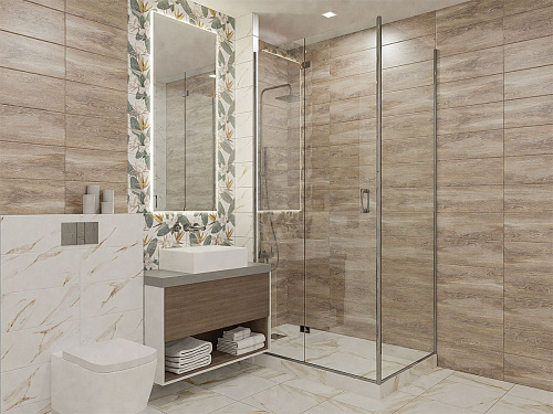 Плитка 509571101 Калакатта Айвори (Calacatta Ivori) Wood 20,1х50,5, Azori (Азори)