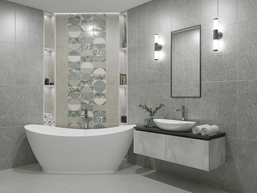 Плитка 00-00108497 Lunario (Лунарио) Beige 24,2х70, Eletto Ceramica (Элетто Керамика)