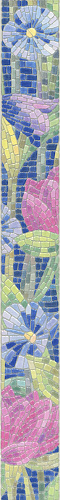 Бордюр HGD\A96\11000RL Сад Моне лаппатированный обрезной 60x7,2x0,9, Kerama Marazzi (Керама Марацци)