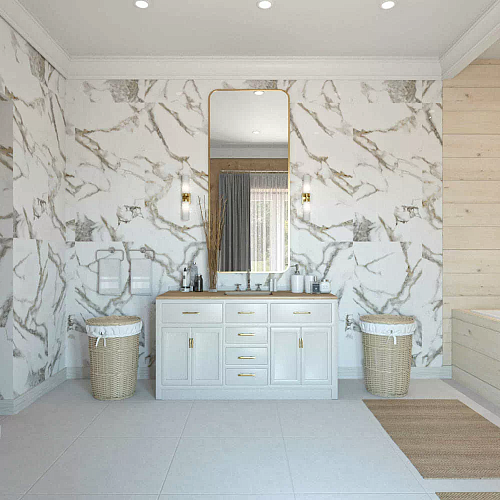 Керамогранит AB 1130G Oro Bianco полированный 60х120, Absolut Gres