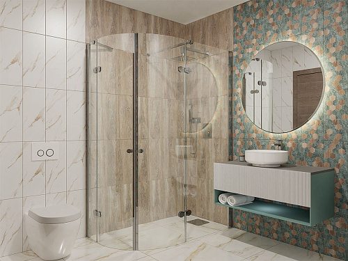 Плитка 509571101 Калакатта Айвори (Calacatta Ivori) Wood 20,1х50,5, Azori (Азори)