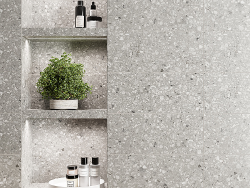 Декор 010300000248 Cameo (Камео) grey decor 01 25х60, Gracia Ceramica