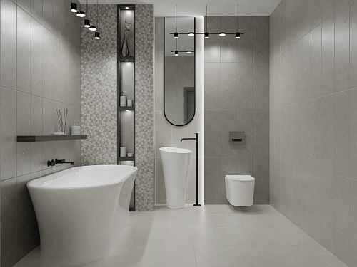 Плитка 00-00108445 Limestone (Лаймстоун) Crema 24,2х70, Eletto Ceramica (Элетто Керамика)
