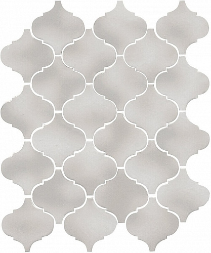 Плитка 65011 Арабески Майолика серый светлый глянцевый 26x30x0,7, Kerama Marazzi (Керама Марацци)