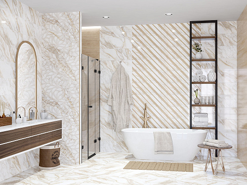 Коллекция плитки Calacatta Oro (Калакáтта Óро) 24,2х70, Eletto Ceramica (Элетто Керамика)