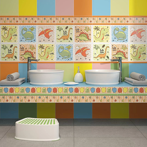 Коллекция плитки Динозаврики 20x20, Kerama Marazzi (Керама Марацци)