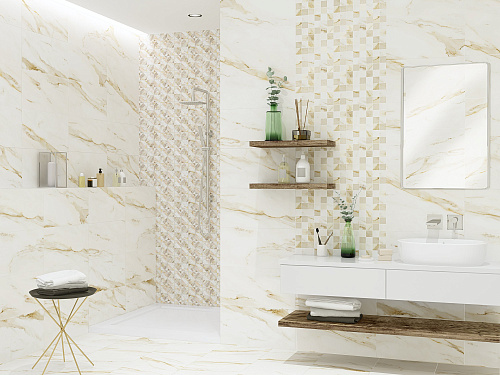 Коллекция плитки Calacatta Royal (Калакатта Роял) 31,5х63, Azori (Азори)