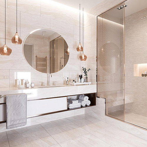 Керамогранит AB 1001G Diana Beige полированный 60х60, Absolut Gres