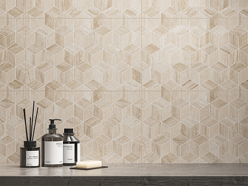 Плитка 010100001562 Треви беж низ 03 25х40, Gracia Ceramica