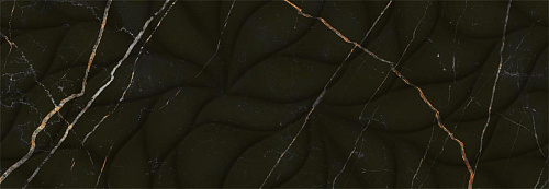 Плитка 508171101 Black & Gold (Блэ́к Энд Го́лд) Struttura 24,2х70, Eletto Ceramica (Элетто Керамика)