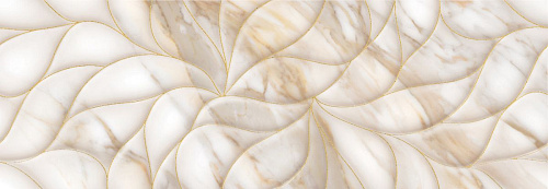 Декор 588182001 Calacatta Oro (Калакáтта Óро) Struttura 24,2х70, Eletto Ceramica (Элетто Керамика)