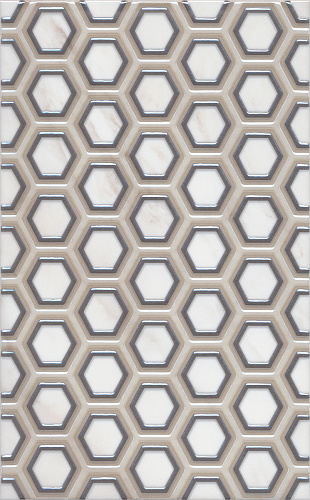 Декор AD\A396\6343 Гран Пале глянцевый 25x40x0,8, Kerama Marazzi (Керама Марацци)