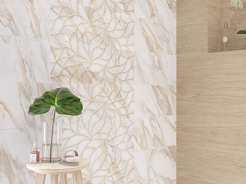 Коллекция плитки Calacatta Oro (Калакáтта Óро) 24,2х70, Eletto Ceramica (Элетто Керамика)