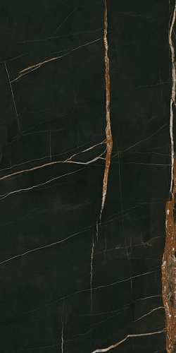 Керамогранит Granite Lusso Nero (Люссо) неро легкое лаппатирование LLR 120х59,9, Idalgo (Идальго)