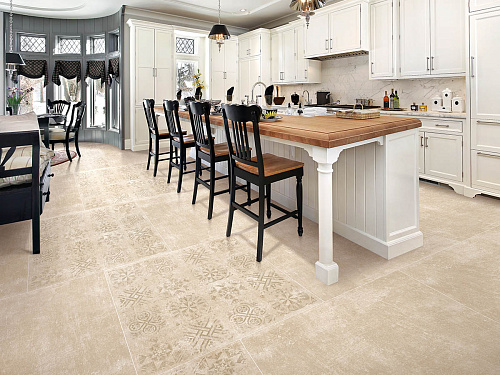 Керамогранит Granite Stone Cement (Цемент) светло-бежевый структурный 120х59,9, Idalgo (Идальго)