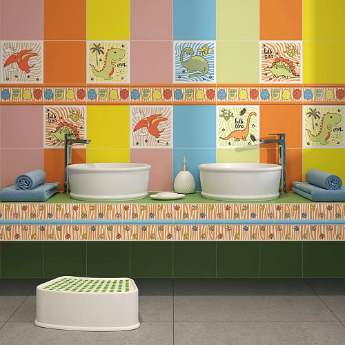 Коллекция плитки Динозаврики 20x20, Kerama Marazzi (Керама Марацци)